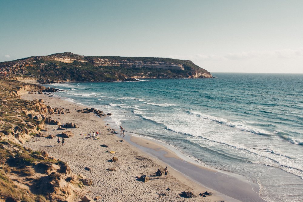 plage de sable au portugal