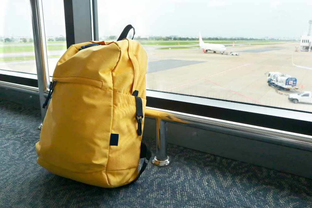 sac cabine à l'aéroport