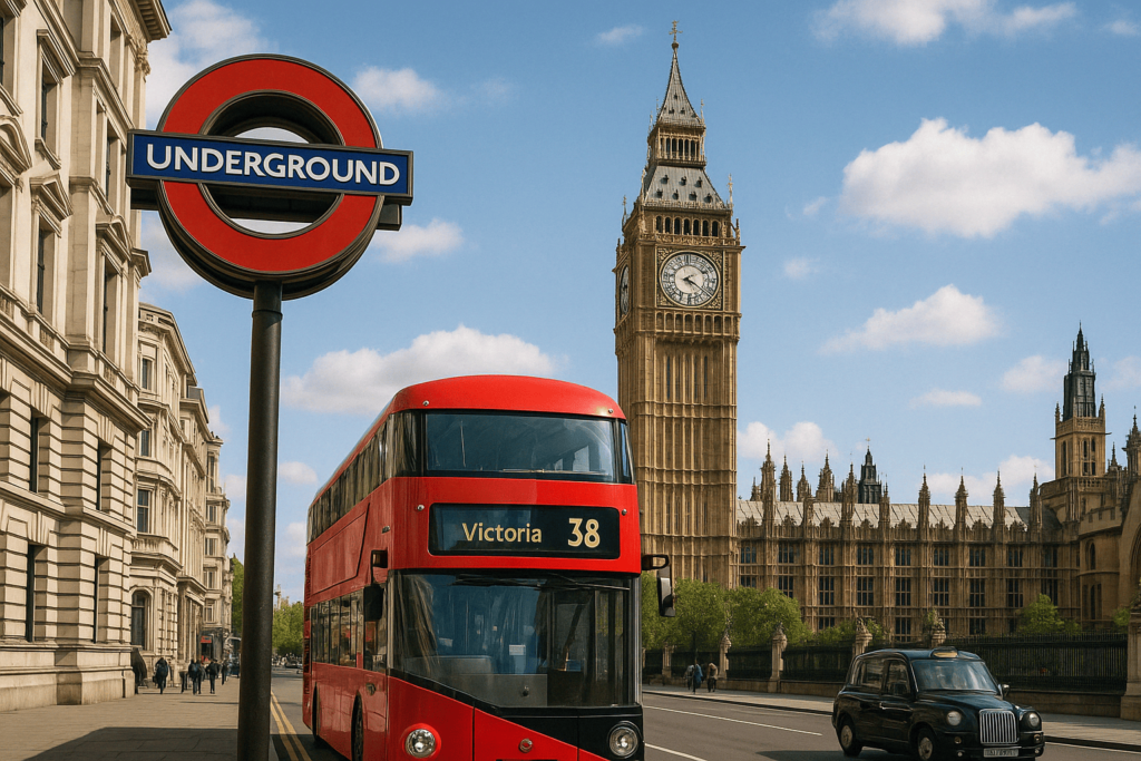 Transport pour se déplacer à Londres