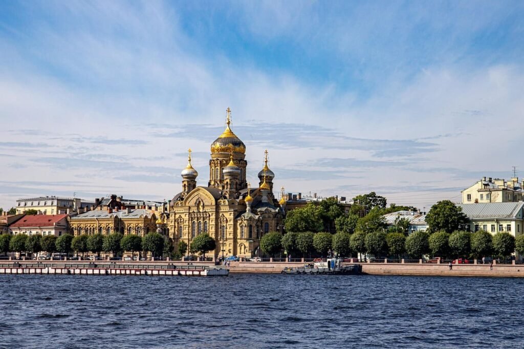 vu sur l'église de st petersburg