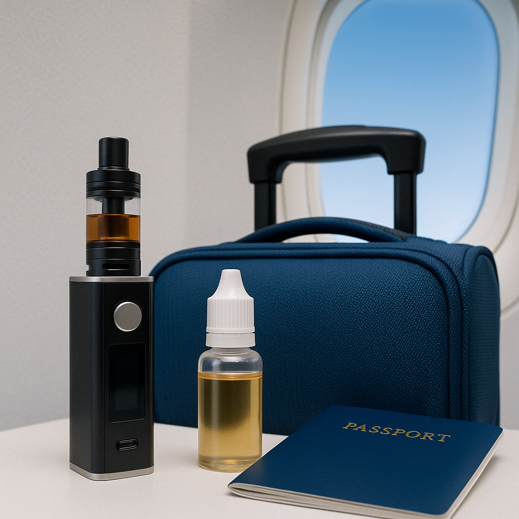 Cigarette électronique en avion : ce qu’il faut savoir avant de décoller