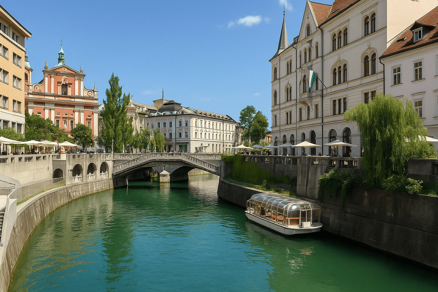 Ljubljana : découverte de la capitale slovène, verte, vivante et surprenante