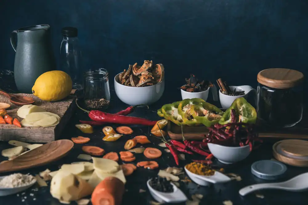 Assortiment culinaire de la box voyageuse