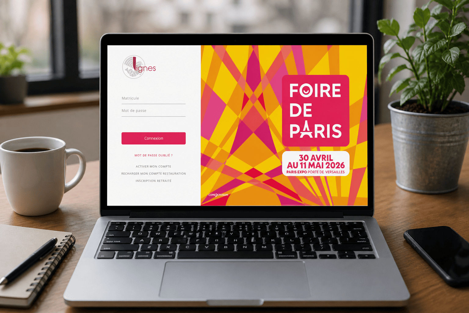 Portail en ligne celignes, espace personnel CSE Lignes Air France